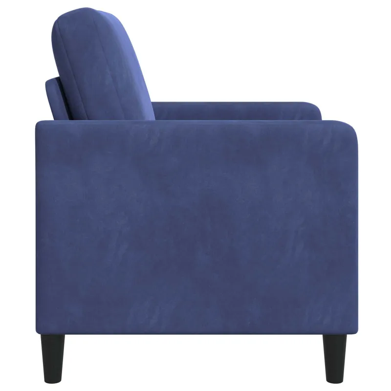 Sofa su saugojimo vieta Policijos mėlyna 72 x 78 x 87 cm