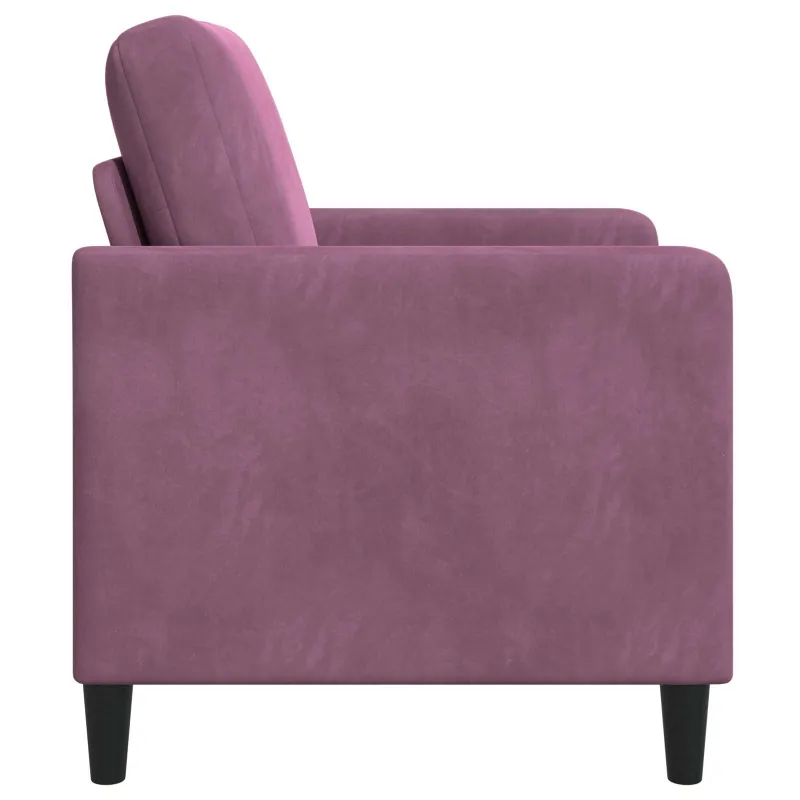 Sofa su saugojimo vieta Violetinė 72 x 78 x 87 cm Poliesteris