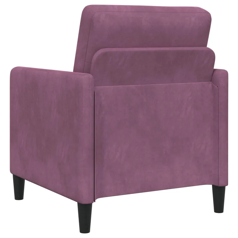 Sofa su saugojimo vieta Violetinė 72 x 78 x 87 cm Poliesteris