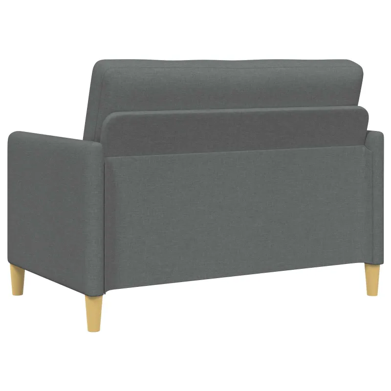 Sofa su saugojimo vieta Tamsiai pilka 122 x 78 x 87 cm