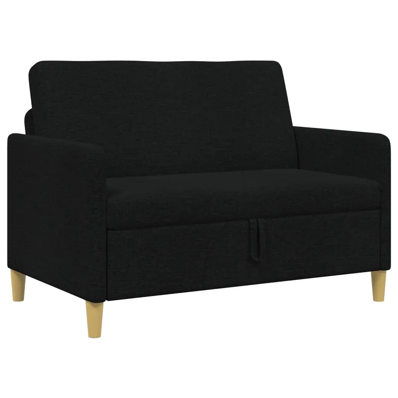 Sofa su saugojimo vieta Juoda 122 x 78 x 87 cm Poliesteris