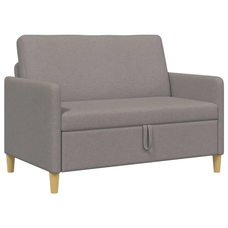 Sofa su saugojimo vieta Taupe 122 x 78 x 87 cm Poliesteris