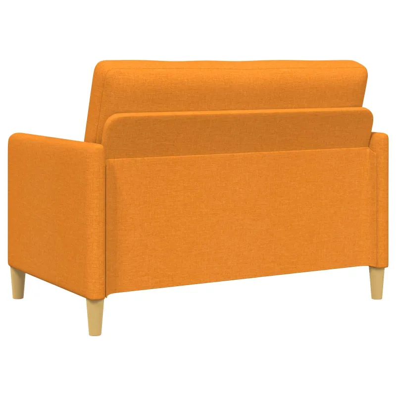 Sofa su saugojimo vieta Tamsiai geltona 122 x 78 x 87 cm