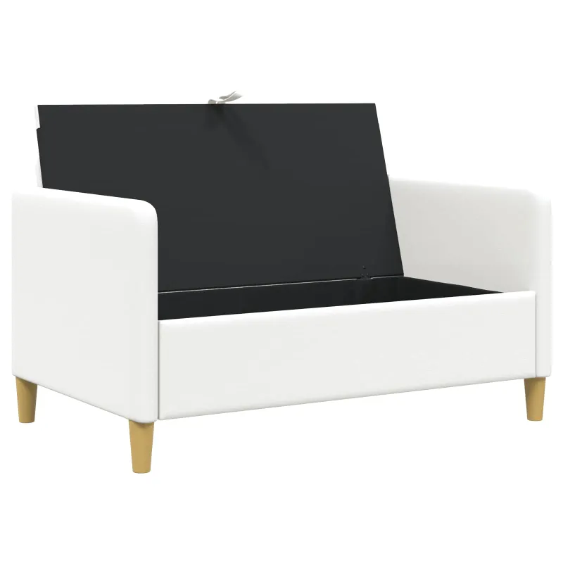Sofa su saugojimo vieta Balta 122 x 78 x 87 cm Poliesteris
