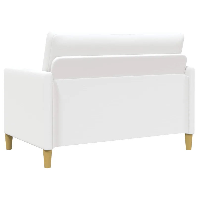 Sofa su saugojimo vieta Balta 122 x 78 x 87 cm Poliesteris