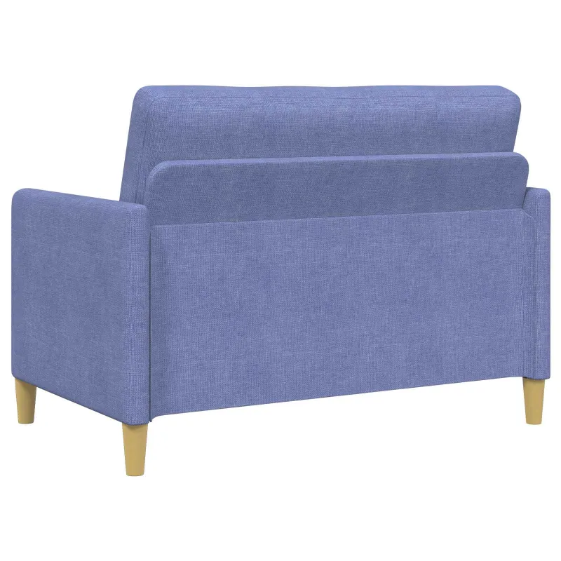 Sofa su saugojimo vieta Džinsinės mėlynos 122 x 78 x 87 cm