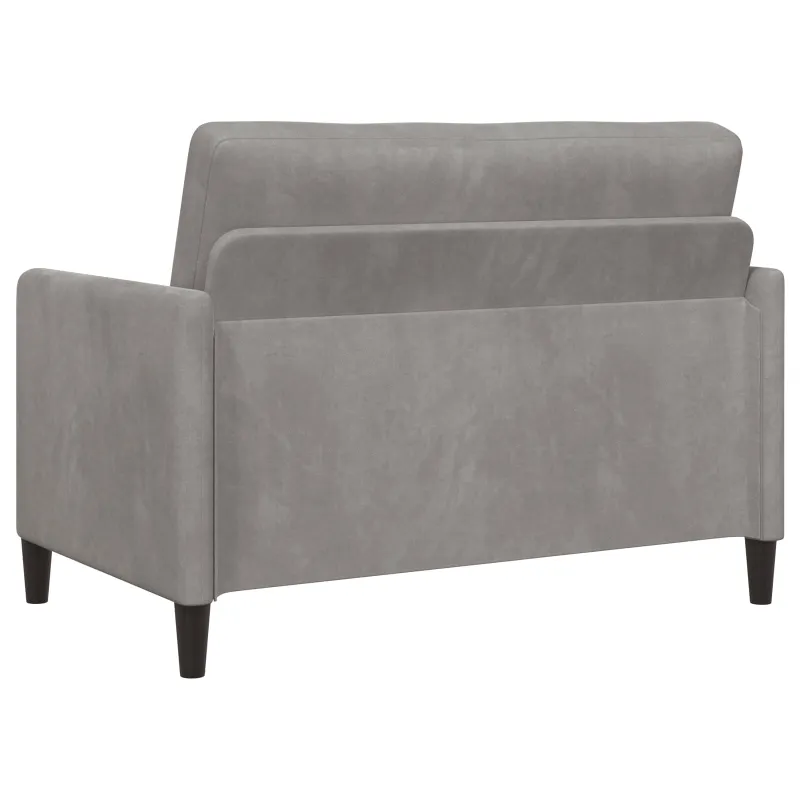 Sofa su saugojimo vieta Šviesiai pilka 122 x 78 x 87 cm