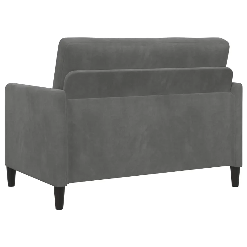 Sofa su saugojimo vieta Tamsiai pilka 122 x 78 x 87 cm