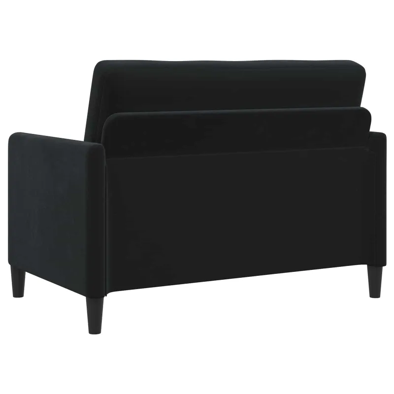 Sofa su saugojimo vieta Juoda 122 x 78 x 87 cm Poliesteris