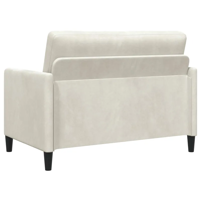 Sofa su saugojimo vieta Kreminė 122 x 78 x 87 cm Poliesteris