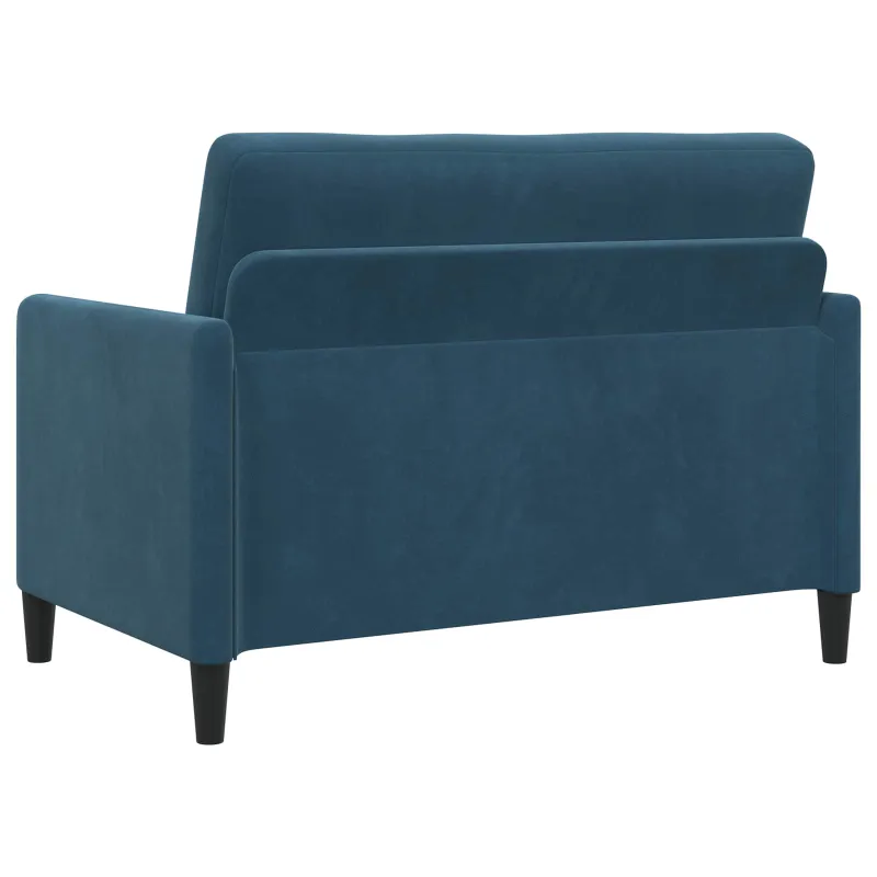 Sofa su saugojimo vieta Mėlyna 122 x 78 x 87 cm Poliesteris