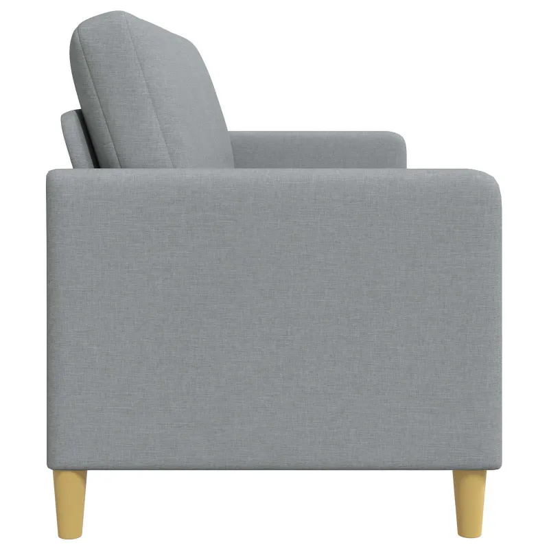 Sofa su saugojimo vieta Šviesiai pilka 152 x 78 x 87 cm