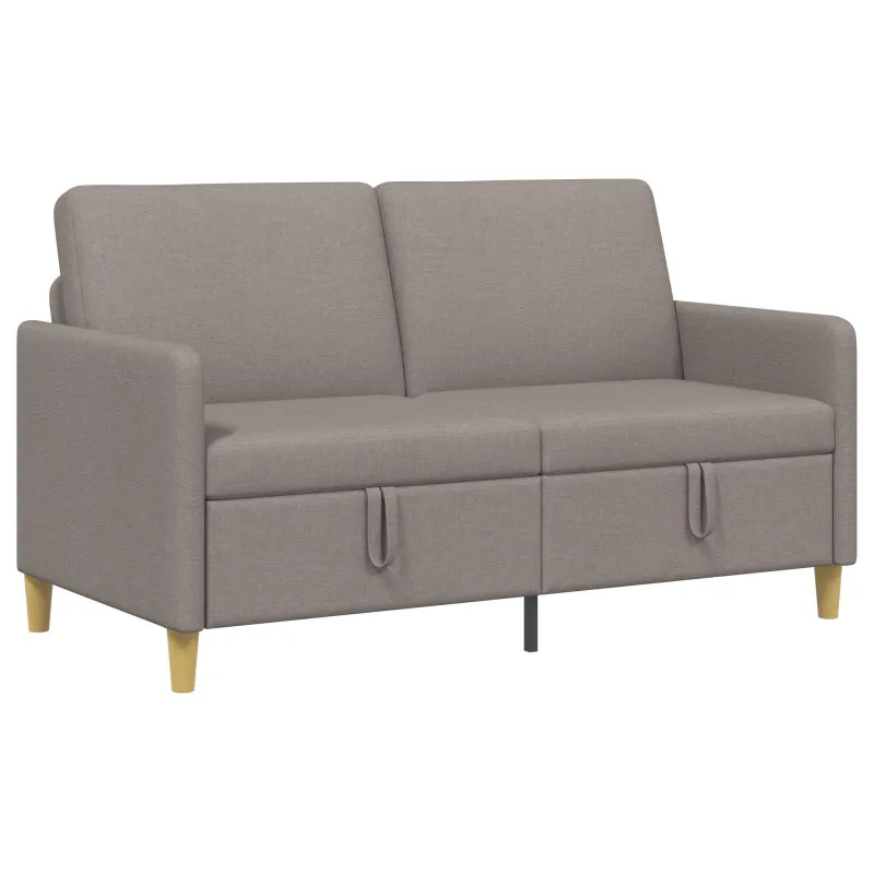 Sofa su saugojimo vieta Taupe 152 x 78 x 87 cm Poliesteris