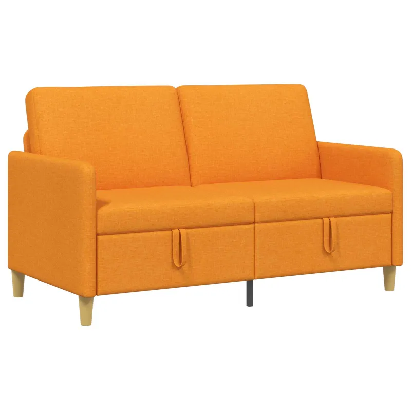 Sofa su saugojimo vieta Tamsiai geltona 152 x 78 x 87 cm