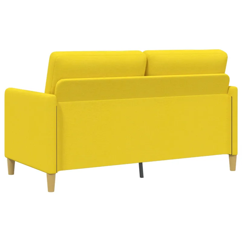 Sofa su saugojimo vieta Šviesi geltona 152 x 78 x 87 cm