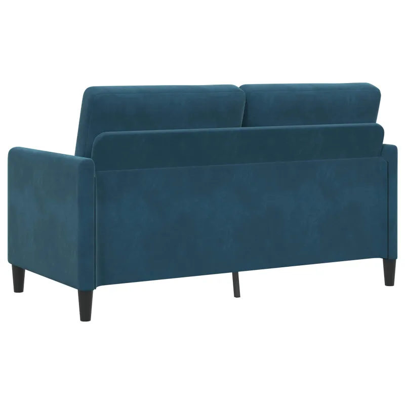 Sofa su saugojimo vieta Mėlyna 152 x 78 x 87 cm Poliesteris