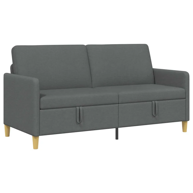 Sofa su saugojimo vieta Tamsiai pilka 172 x 78 x 87 cm