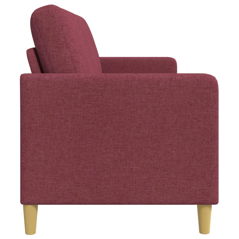Sofa su saugojimo vieta Vyno raudona 172 x 78 x 87 cm