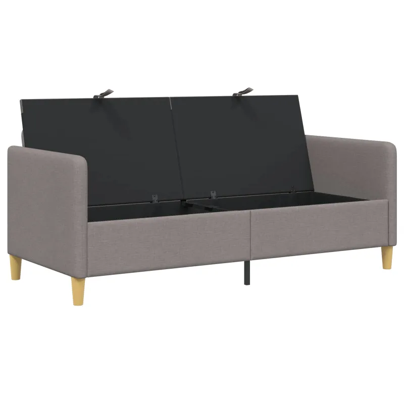 Sofa su saugojimo vieta Taupe 172 x 78 x 87 cm Poliesteris