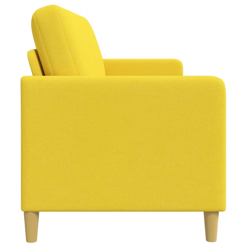 Sofa su saugojimo vieta Šviesi geltona 172 x 78 x 87 cm