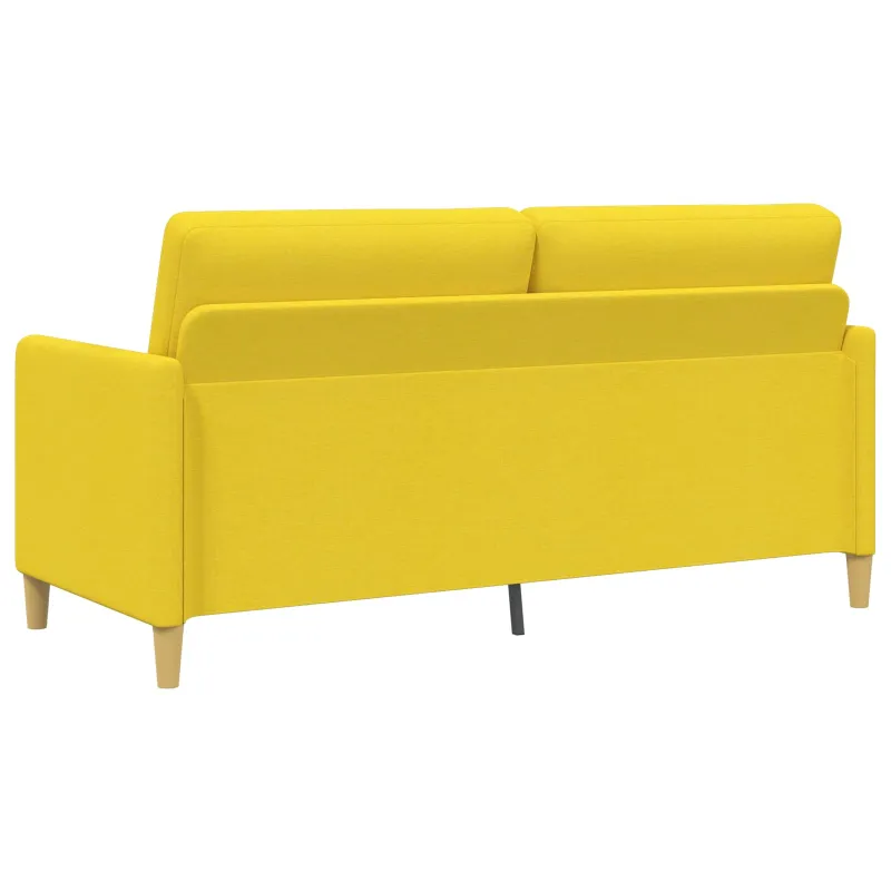 Sofa su saugojimo vieta Šviesi geltona 172 x 78 x 87 cm
