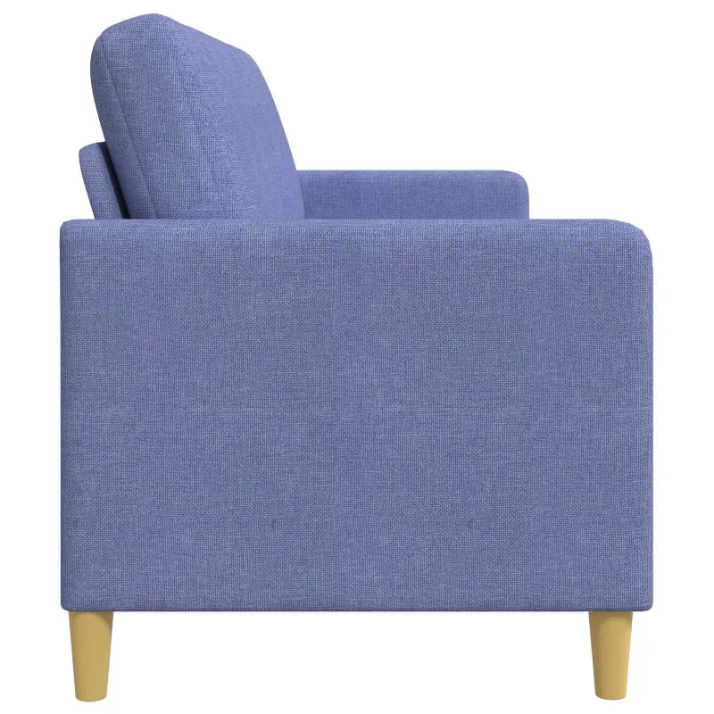 Sofa su saugojimo vieta Džinsinės mėlynos 172 x 78 x 87 cm
