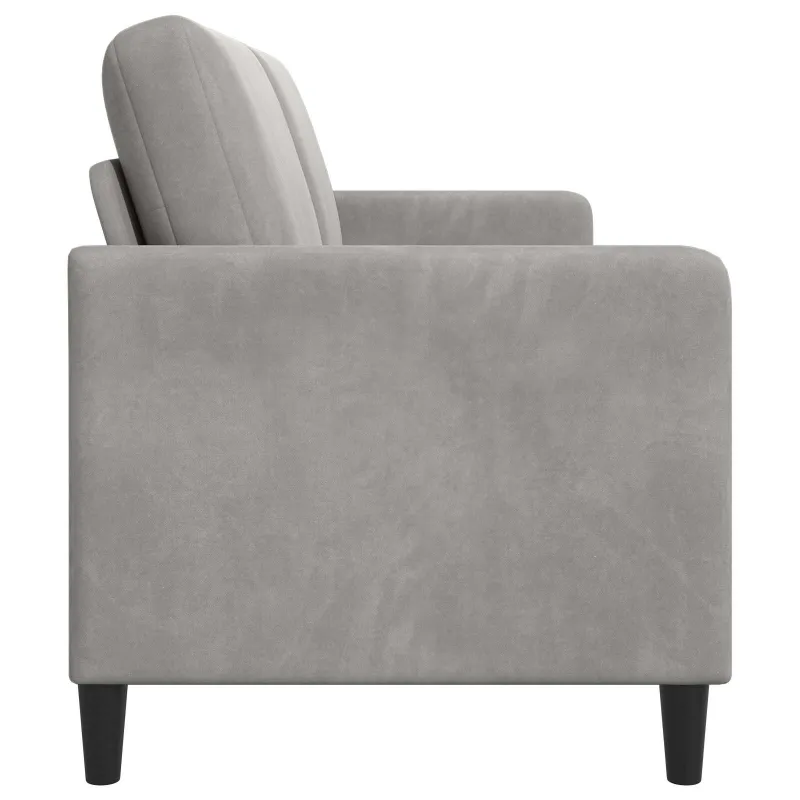 Sofa su saugojimo vieta Šviesiai pilka 172 x 78 x 87 cm