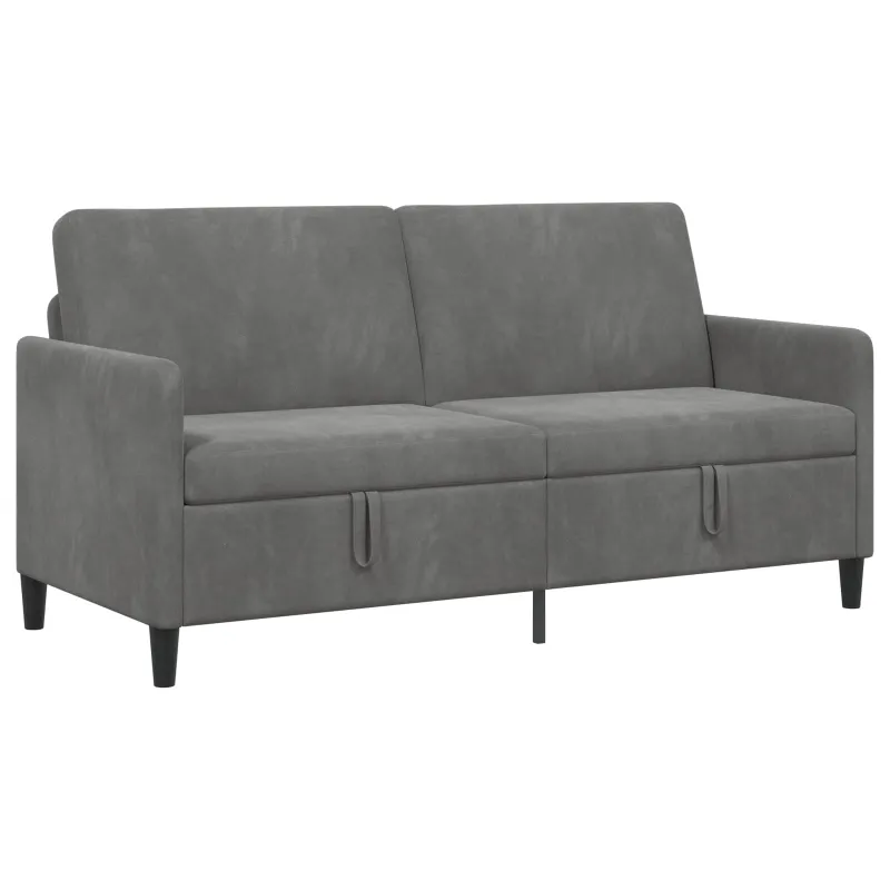 Sofa su saugojimo vieta Tamsiai pilka 172 x 78 x 87 cm