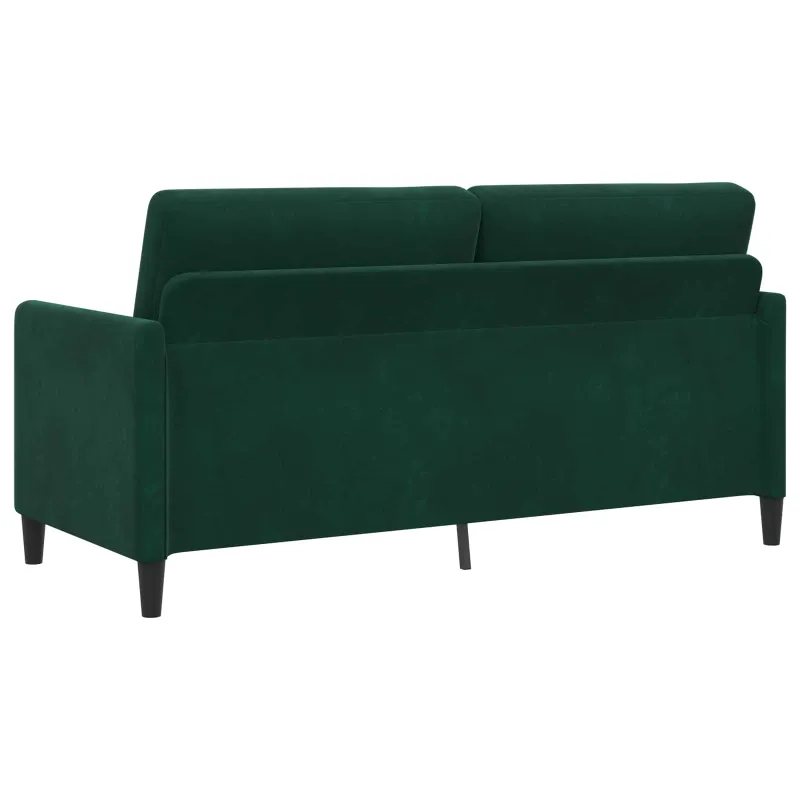Sofa su saugojimo vieta Tamsiai žalia 172 x 78 x 87 cm