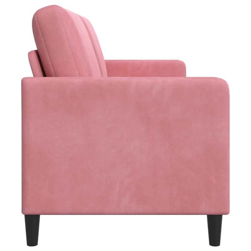 Sofa su saugojimo vieta Rožinė 172 x 78 x 87 cm Poliesteris