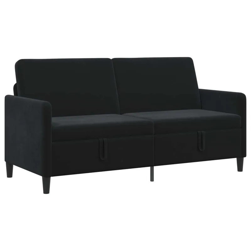 Sofa su saugojimo vieta Juoda 172 x 78 x 87 cm Poliesteris