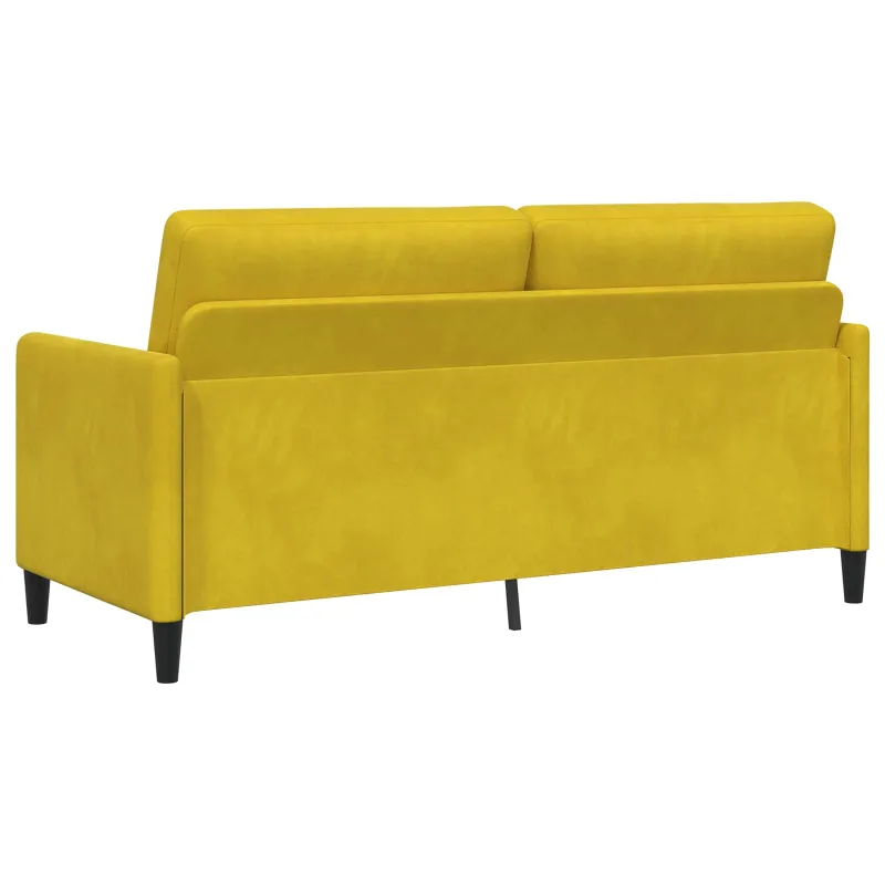 Sofa su saugojimo vieta Geltona 172 x 78 x 87 cm Poliesteris