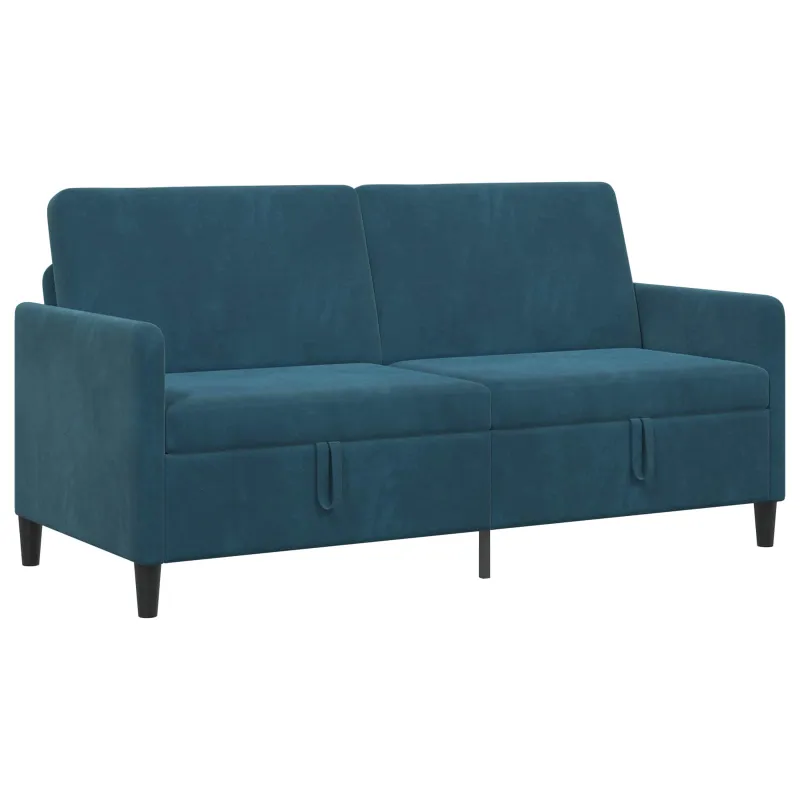Sofa su saugojimo vieta Mėlyna 172 x 78 x 87 cm Poliesteris
