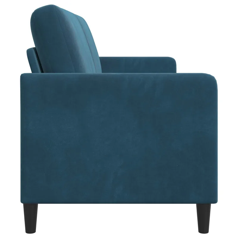 Sofa su saugojimo vieta Mėlyna 172 x 78 x 87 cm Poliesteris