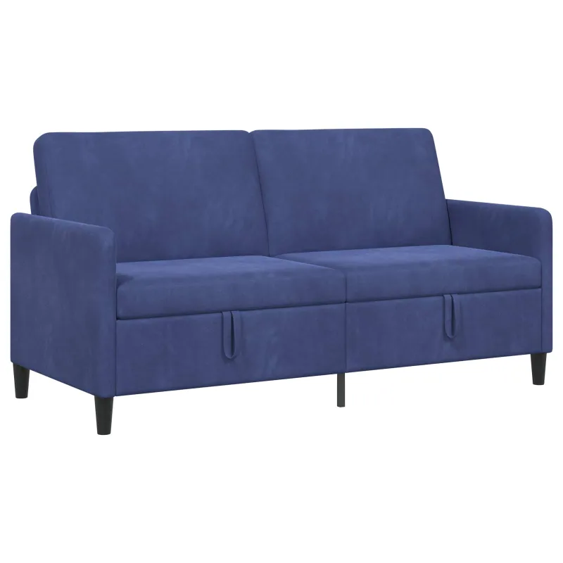 Sofa su saugojimo vieta Policijos mėlyna 172 x 78 x 87 cm
