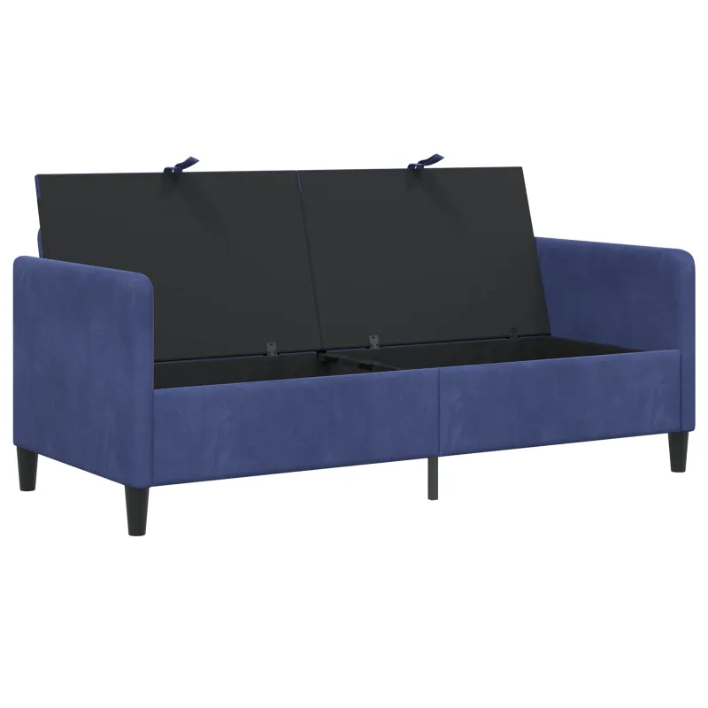 Sofa su saugojimo vieta Policijos mėlyna 172 x 78 x 87 cm
