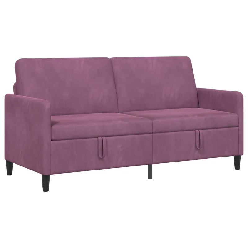 Sofa su saugojimo vieta Violetinė 172 x 78 x 87 cm Poliesteris
