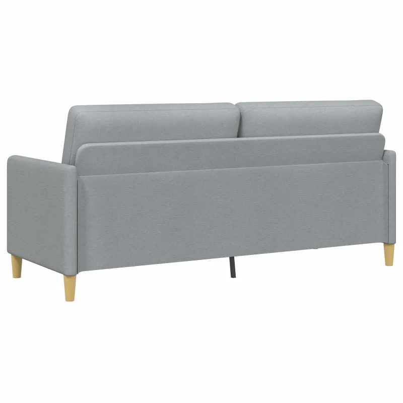 Sofa su saugojimo vieta Šviesiai pilka 192 x 78 x 87 cm