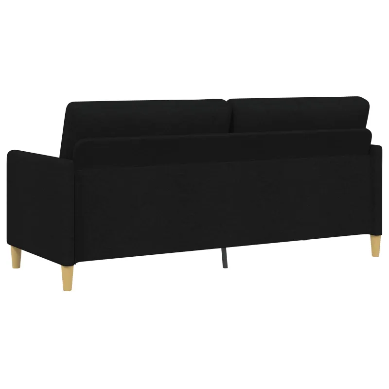 Sofa su saugojimo vieta Juoda 192 x 78 x 87 cm Poliesteris