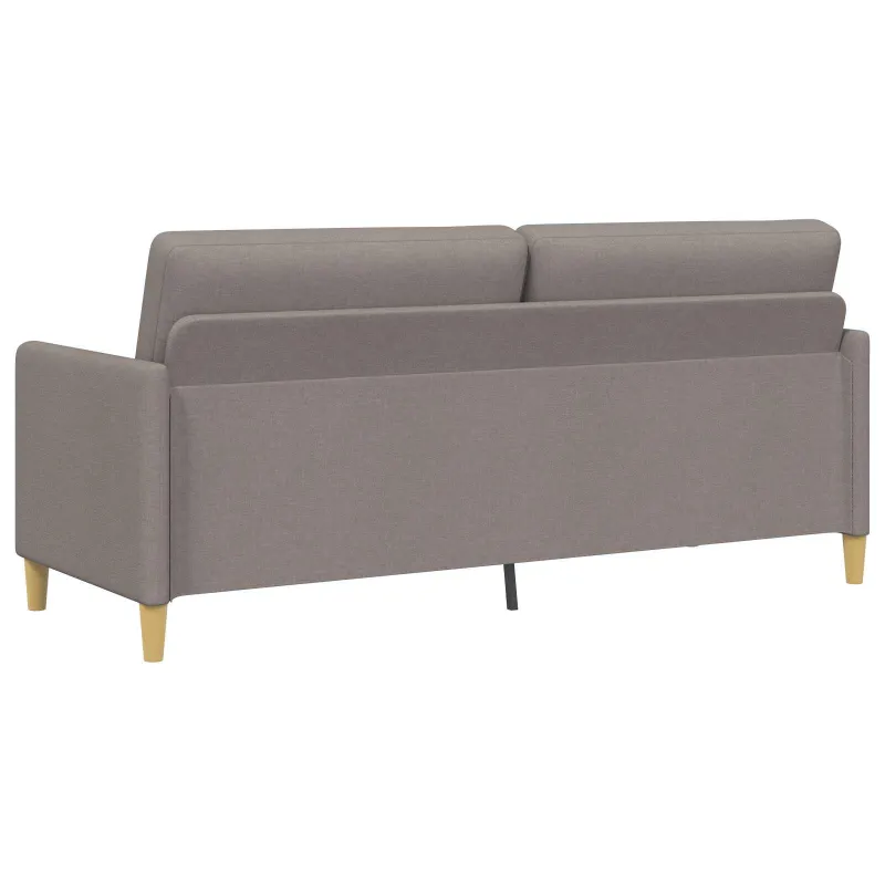 Sofa su saugojimo vieta Taupe 192 x 78 x 87 cm Poliesteris