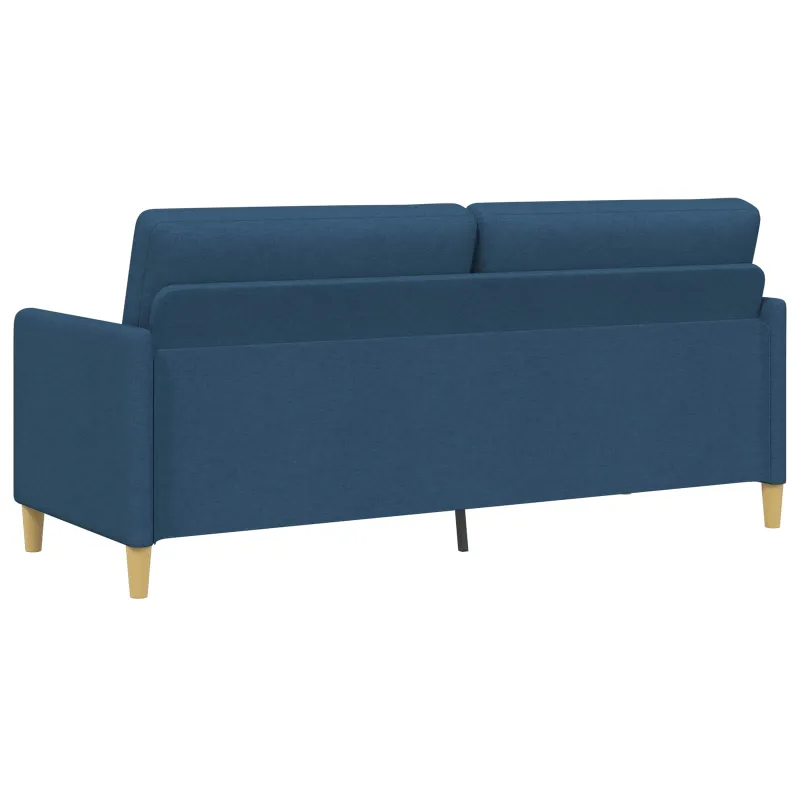 Sofa su saugojimo vieta Mėlyna 192 x 78 x 87 cm Poliesteris