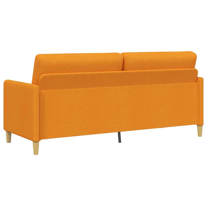Sofa su saugojimo vieta Tamsiai geltona 192 x 78 x 87 cm