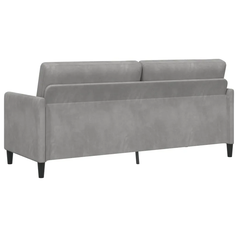 Sofa su saugojimo vieta Šviesiai pilka 192 x 78 x 87 cm