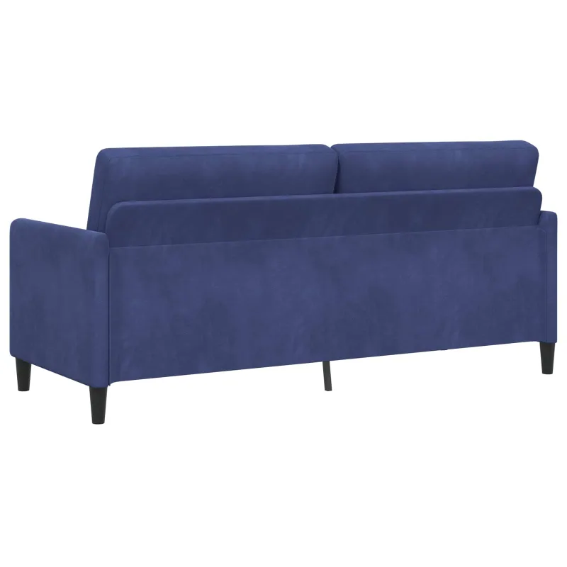 Sofa su saugojimo vieta Policijos mėlyna 192 x 78 x 87 cm