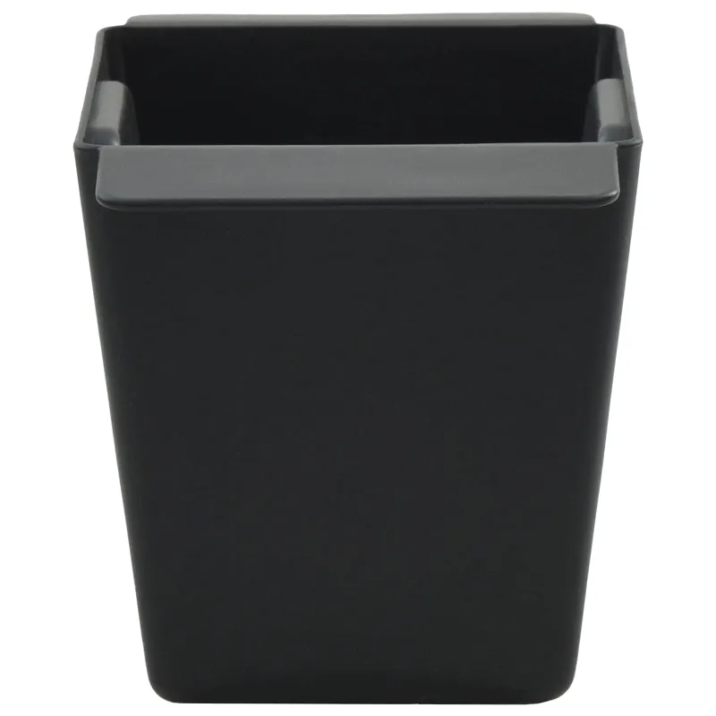 Gėlių dėžės Euro paletėms 12 pcs Juoda 14 x 9 x 9,5 cm