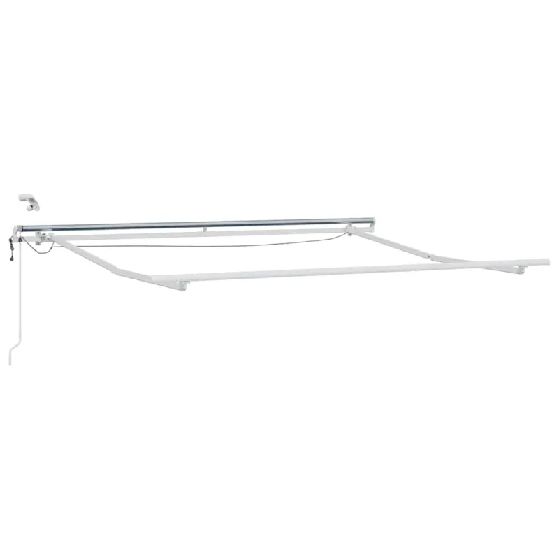 Automatinė ištraukiama markizė su LED, bordo spalvos, 300x250cm