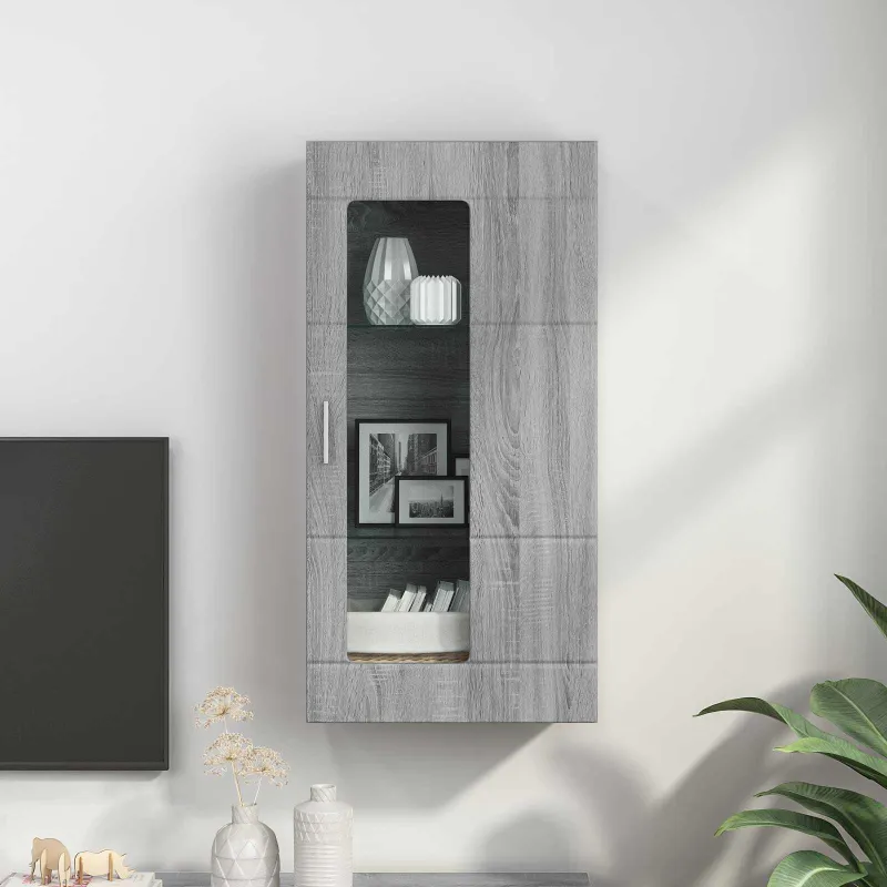 Medinė spinta Pilkas Sonoma 50 x 29 x 100 cm Apdirbta mediena