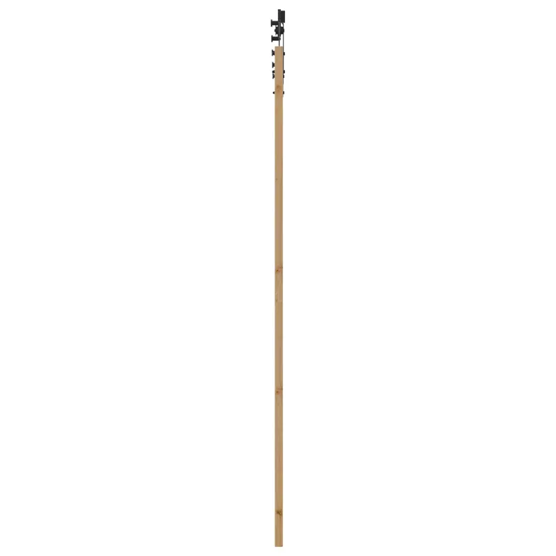 Slankios durys ORKDAL Natūrali ir juoda 83 x 232 cm