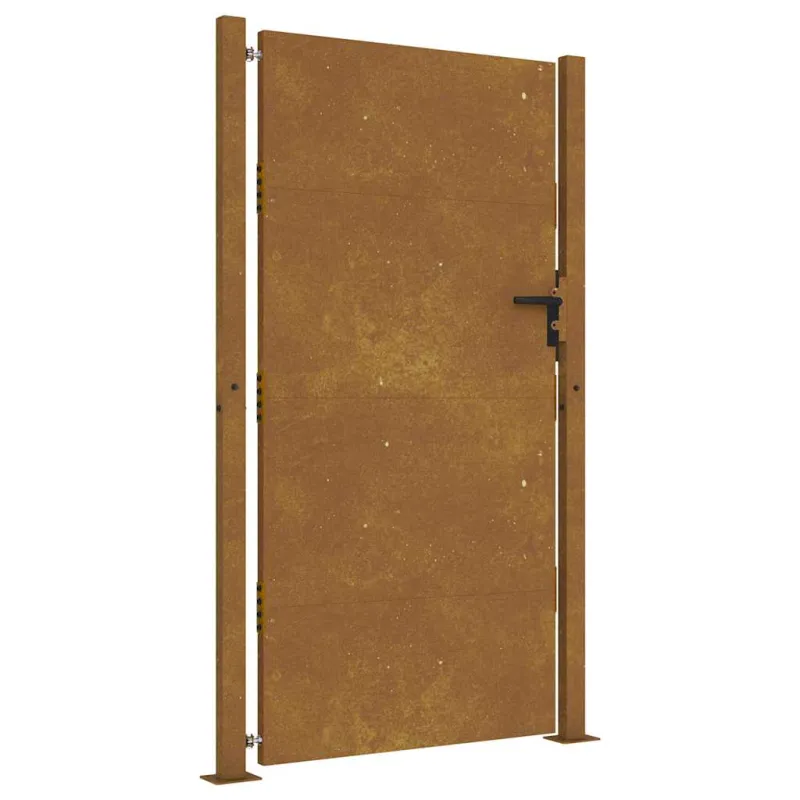 Sodo vartai, 100x200 cm, Corten plienas