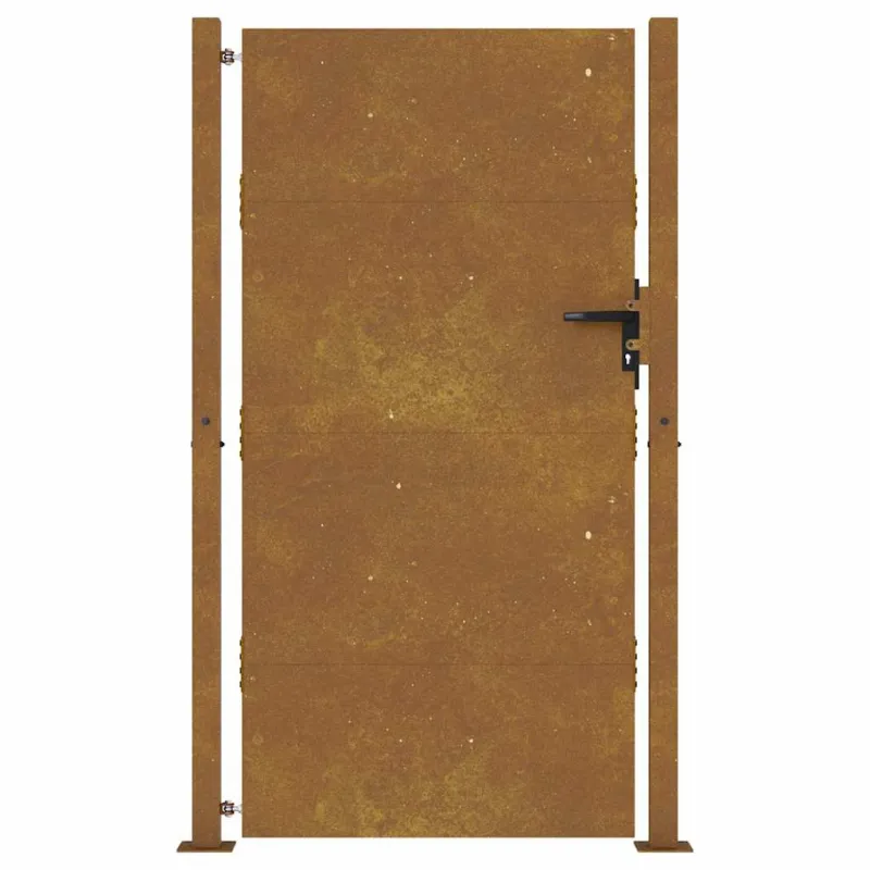 Sodo vartai, 100x200 cm, Corten plienas